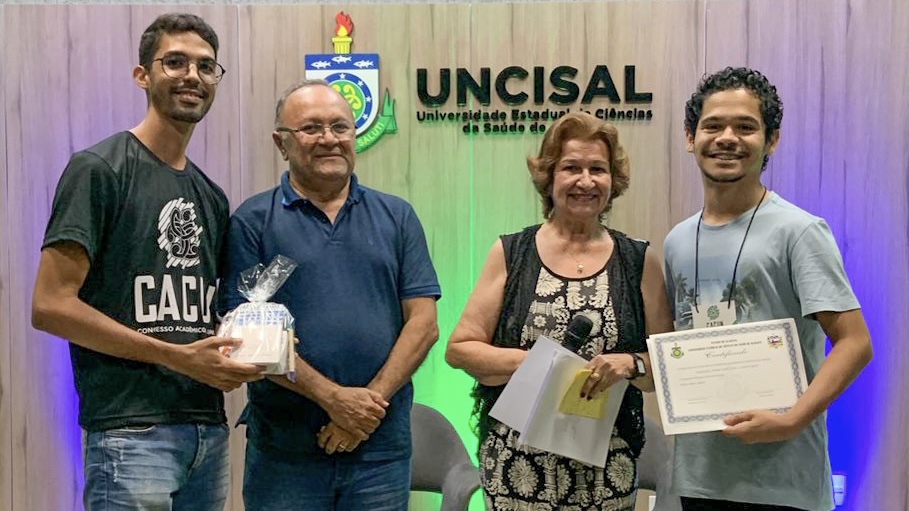 Integrante ganha o 2° lugar no concurso de poesia do XIII Congresso Acadêmico e Científico da Uncisal